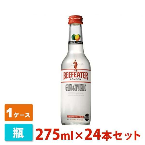 楽天市場 ビーフィーター ジントニック 4度 275ml 24本セット 1ケース ビーフィーター ジン 酒の茶碗屋 楽天市場店