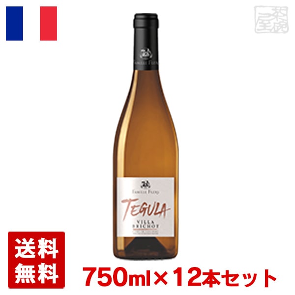 【送料無料】 テギュラ・ヴィラ・ブリショーブラン 750ml 12本セット 白ワイン フランス｜酒の茶碗屋　店 18,432円