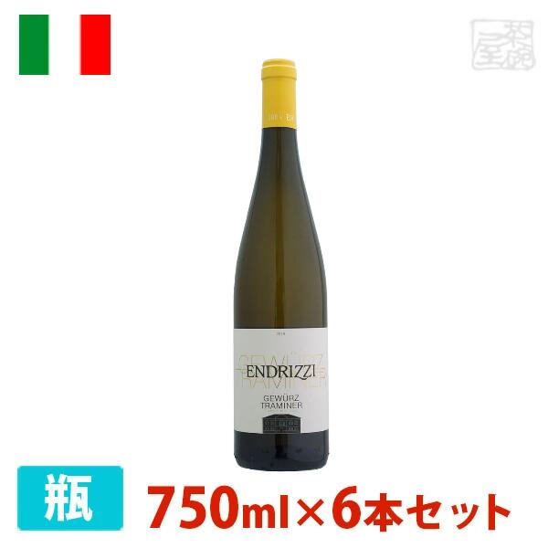 【送料無料】エンドリッツィ トレンティーノ ゲヴュルツトラミネール 750ml 6本セット 白ワイン 辛口 イタリア|酒の茶碗屋 店