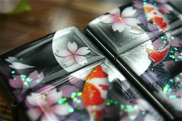 楽天市場】花山[かざん] 京桜金襴 レザージッポケース/ZIPPO/和