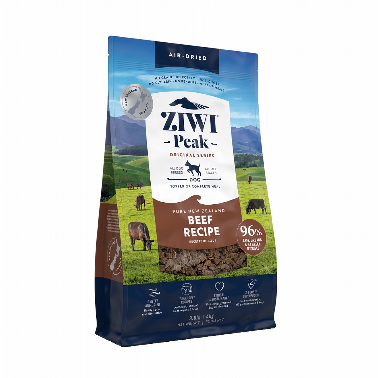 ziwi マッカロー&ラムレシピ4kg