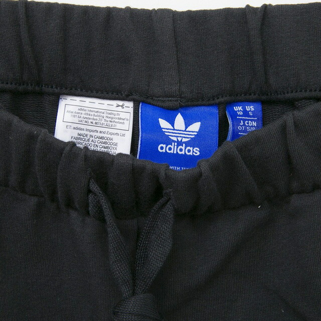 Adidas adidas ay8125 SLIM SHORTS short pants BLACK black Lady's sports logo tennis golf house coat running 30s brand Adidas adidas ay8125 SLIM SHORTS short pants BLACK black Lady's sports logo tennis golf house coat running 30s brand