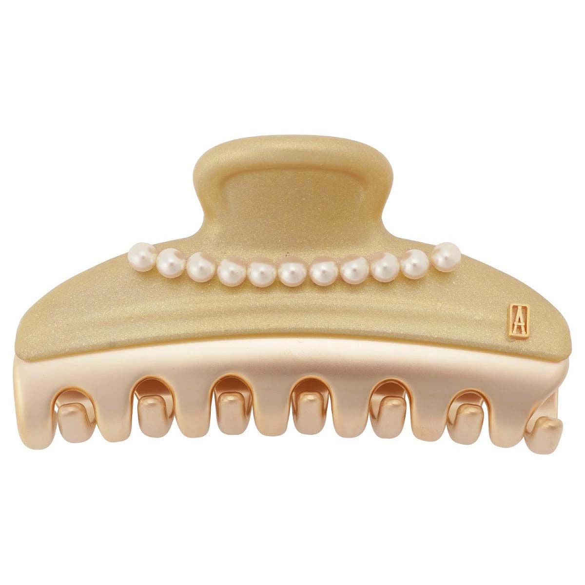 アレクサンドル ドゥ パリ ALEXANDRE DE PARIS クリップ ICCM-15571-28 X3 ahal00029l PINCE VENDOME CLIP M 7.5CM ヴァンドーム Mサイズ パール ヘアクリップ 髪留め レディース ヘアアクセサリー パールゴールド系|Salada Bowl-おしゃれブランド通販