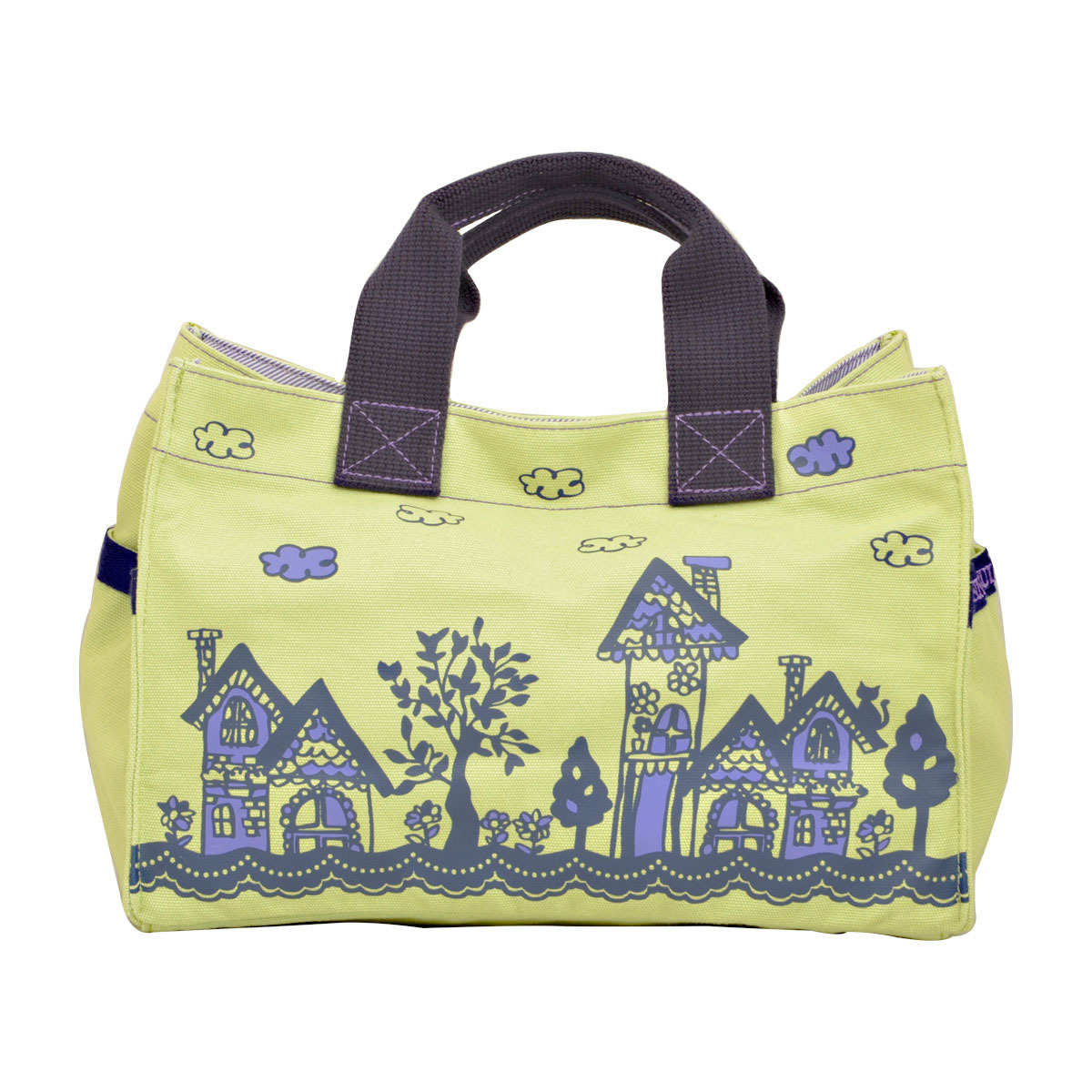 アナスイミニ ANNA SUI MINI バッグ ハンドバッグ キャンバス トートバッグ 7125030 42 ライトグリーン系｜Salada Bowl-おしゃれブランド通販