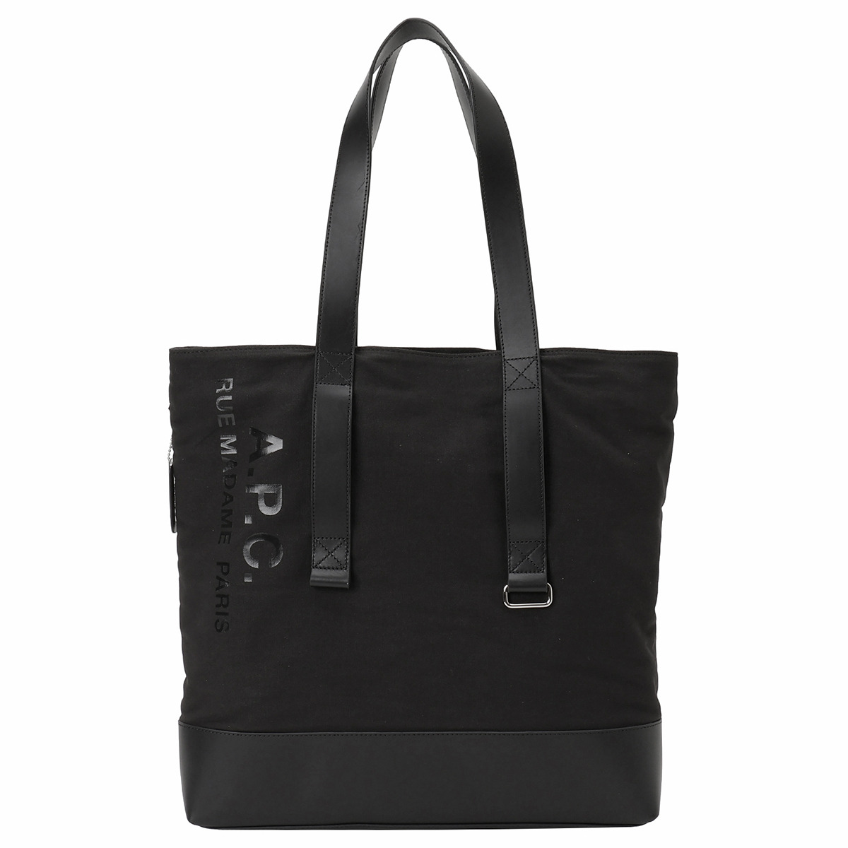 A.P.C　アーペーセー　トートバッグ　ブラック　オールレザー　牛革 楽天市場】APC A.P.C. アーペーセー トートバッグ cabas nino