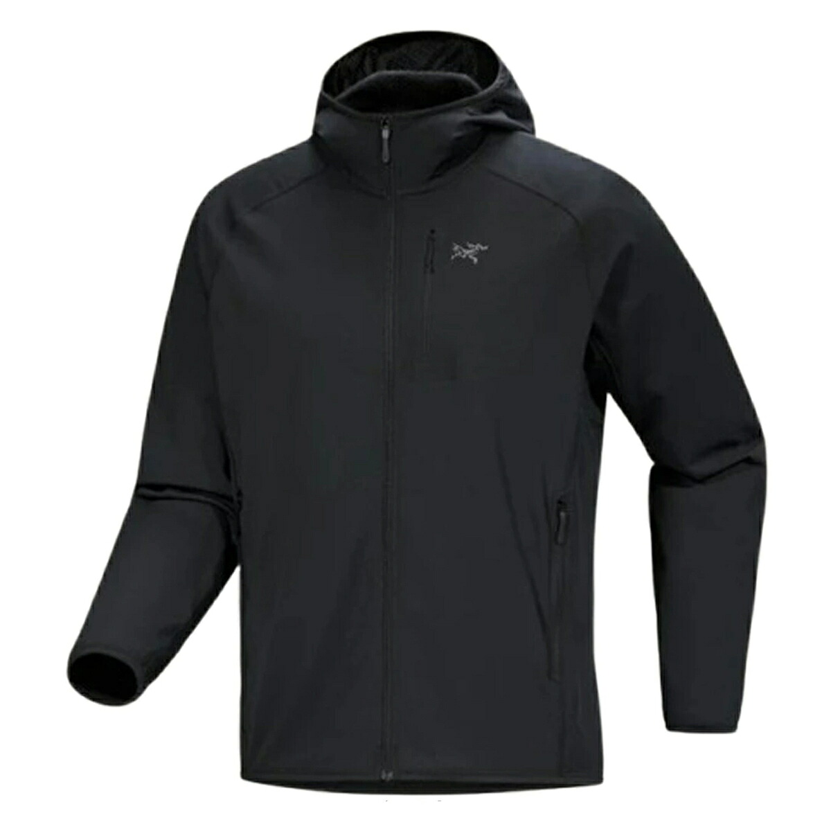 アークテリクス ARC'TERYX パーカー デルタ フーディ フリース トリムフィット アウター フード ロゴ X000007743 メンズ ブラック|Salada Bowl-おしゃれブランド通販