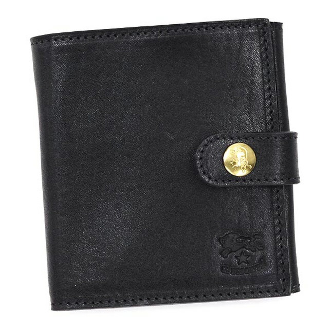Il 新品 敬老の日 レディース 本革 メンズ 二つ折り財布 Bisonte レディース レディース ウォレット メンズ財布 コンパクト 財布 Bowl おしゃれブランド通販イルビゾンテ 誕生日 二つ折り Bisonte イルビゾンテ 二つ折り 未使用 Salada ブラック 女性 小銭入れ付