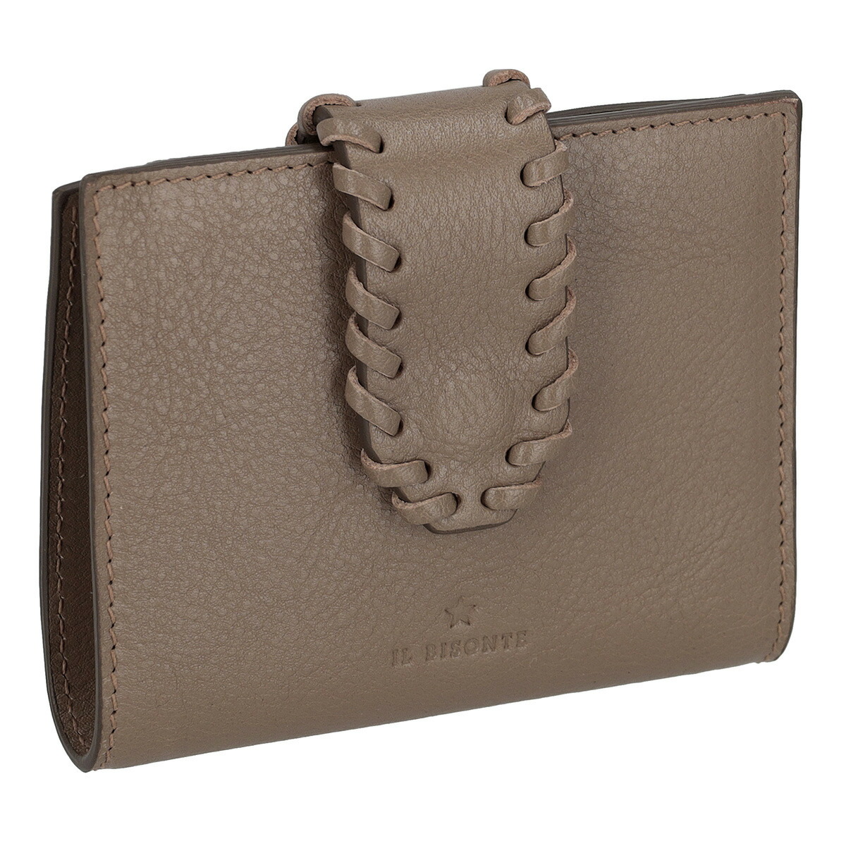 楽天市場】イルビゾンテ IL BISONTE 二つ折り財布 C1033-P-153 レザー