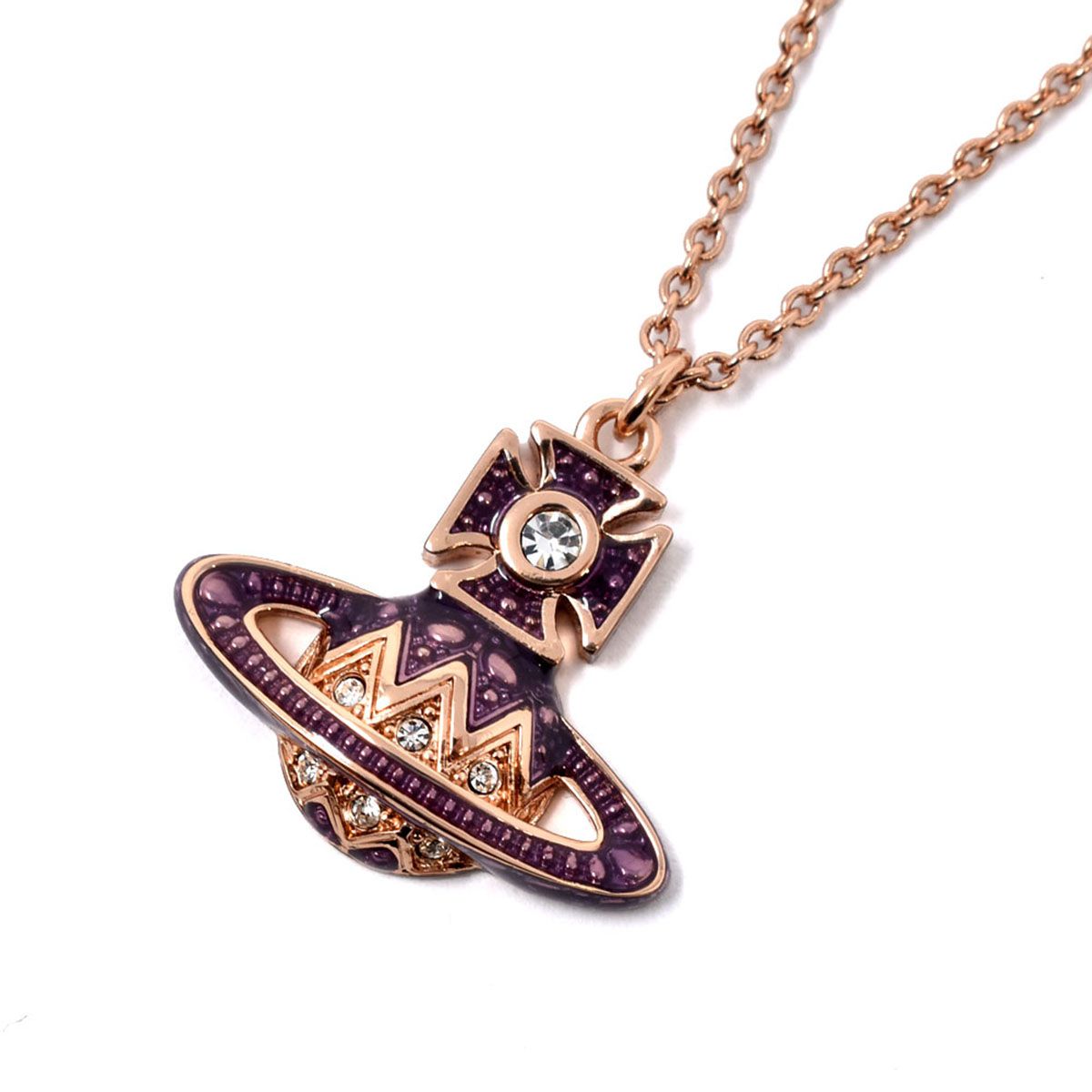 公式 楽天市場 ヴィヴィアン ウエストウッド Vivienne Westwood ネックレス アクセサリー パープル ピンクゴールド オーブ レディース ギフト 母の日プレゼント クリスマス 誕生日 G155 Cn Salada Bowl おしゃれブランド通販 大注目 Waneptogo Org
