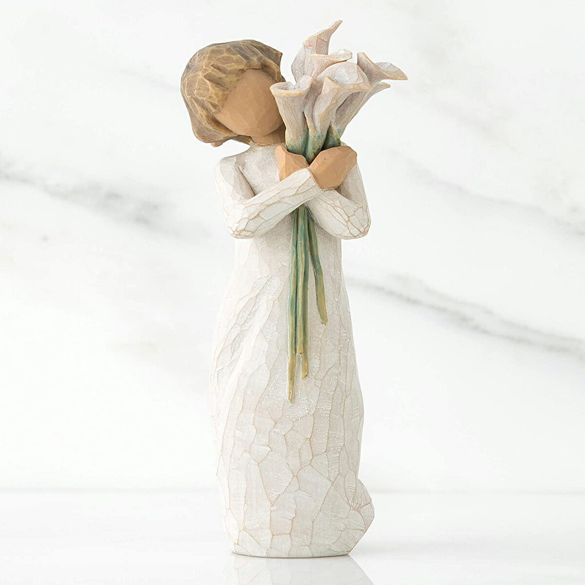 ウィローツリー Willow Tree 置物 人形 フィギュア 美しい願い Beautiful Wishes ビューティフル ウィッシュ 女の子 花 メッセージング プレゼント Rvcconst Com