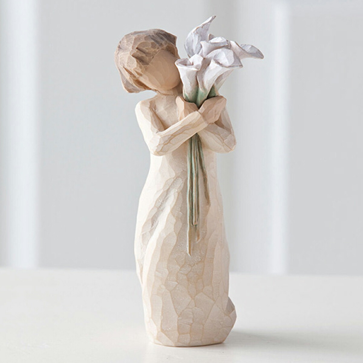 ウィローツリー Willow Tree 置物 人形 フィギュア 美しい願い Beautiful Wishes ビューティフル ウィッシュ 女の子 花 メッセージング プレゼント Rvcconst Com