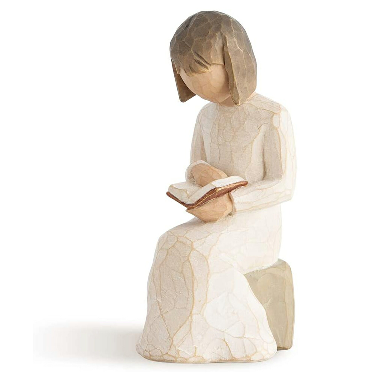 ウィローツリー Willow Tree 置物 人形 フィギュア 26122 学びへの生涯の愛 Wisdom ウィズダム 学び 知 メッセージング・プレゼント