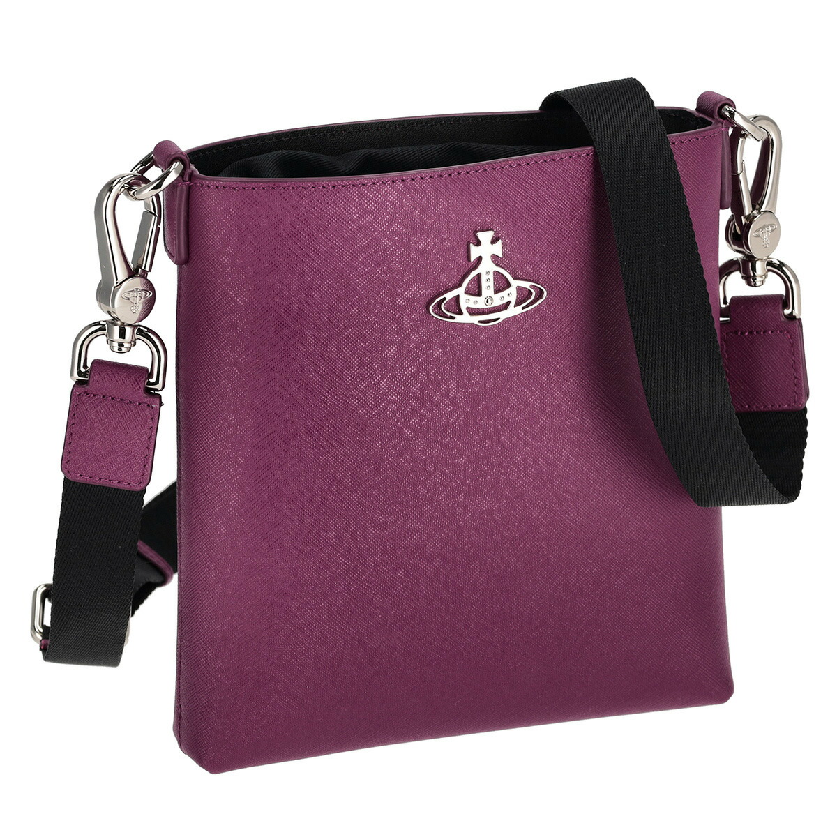 ヴィヴィアンウエストウッド Vivienne Westwood バッグ ショルダーバッグ 肩掛けバッグ 斜め掛けバッグ 52040037 J401 SAFFIANO サフィアーノ レディース パープル 革 レザー