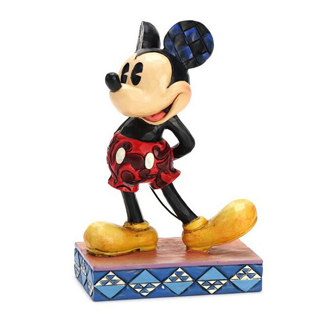 楽天市場 エネスコ Enesco ディズニー トラディション Disney Traditions クラシック ミッキー マウス Classic Mickey Mouse 木彫り調フィギュア ミッキーマウス ギフト 出産祝い 男の子 女の子 おもちゃ 誕生日 1歳 2歳 3歳 4歳 5歳 6歳 男 女 入学 内祝い 赤ちゃん