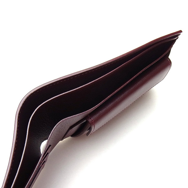【楽天市場】カルティエ Cartier L3001368 小銭入れ付 二つ折り財布 Must de Cartier wallet マスト ドゥ