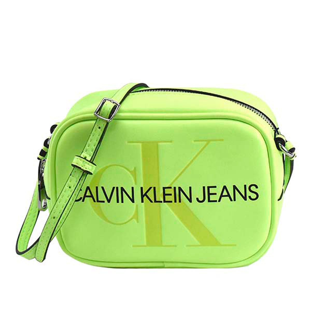 yellow calvin klein bag