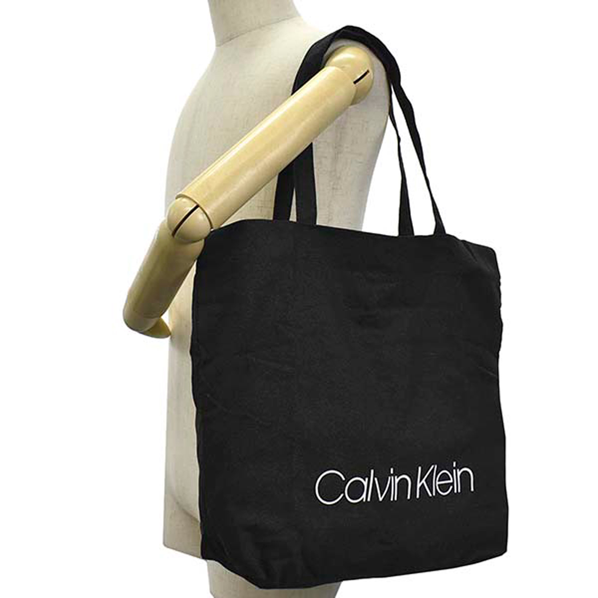 calvin klein logo tote