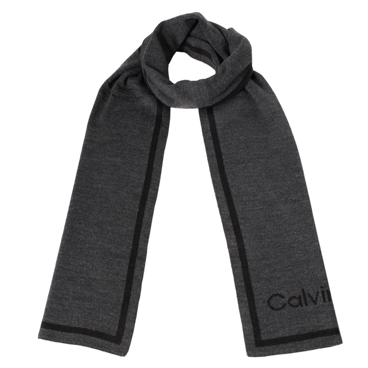 楽天市場】CALVIN KLEIN カルバンクライン ニットマフラー