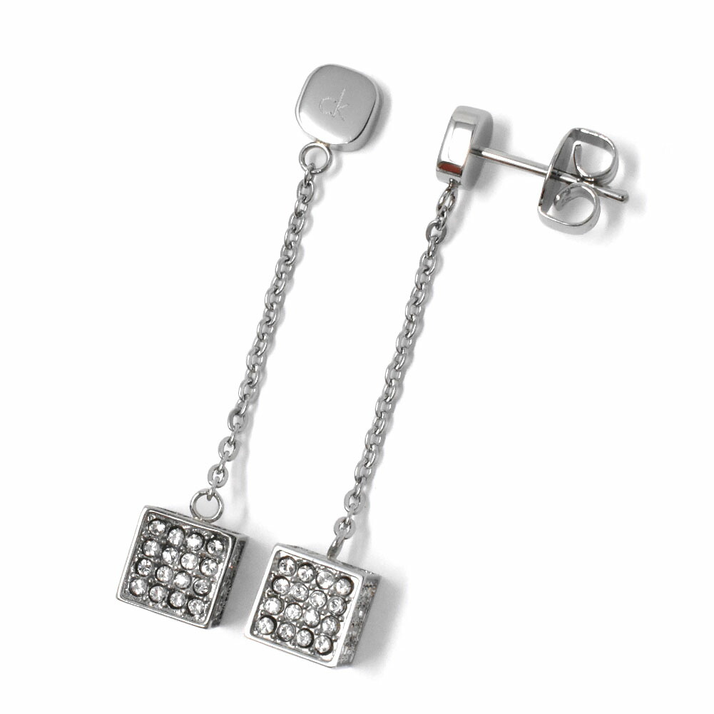 カルバンクライン Calvin Klein ピアス アクセサリー レディース KJ9CWE040200 シルバー+クリア