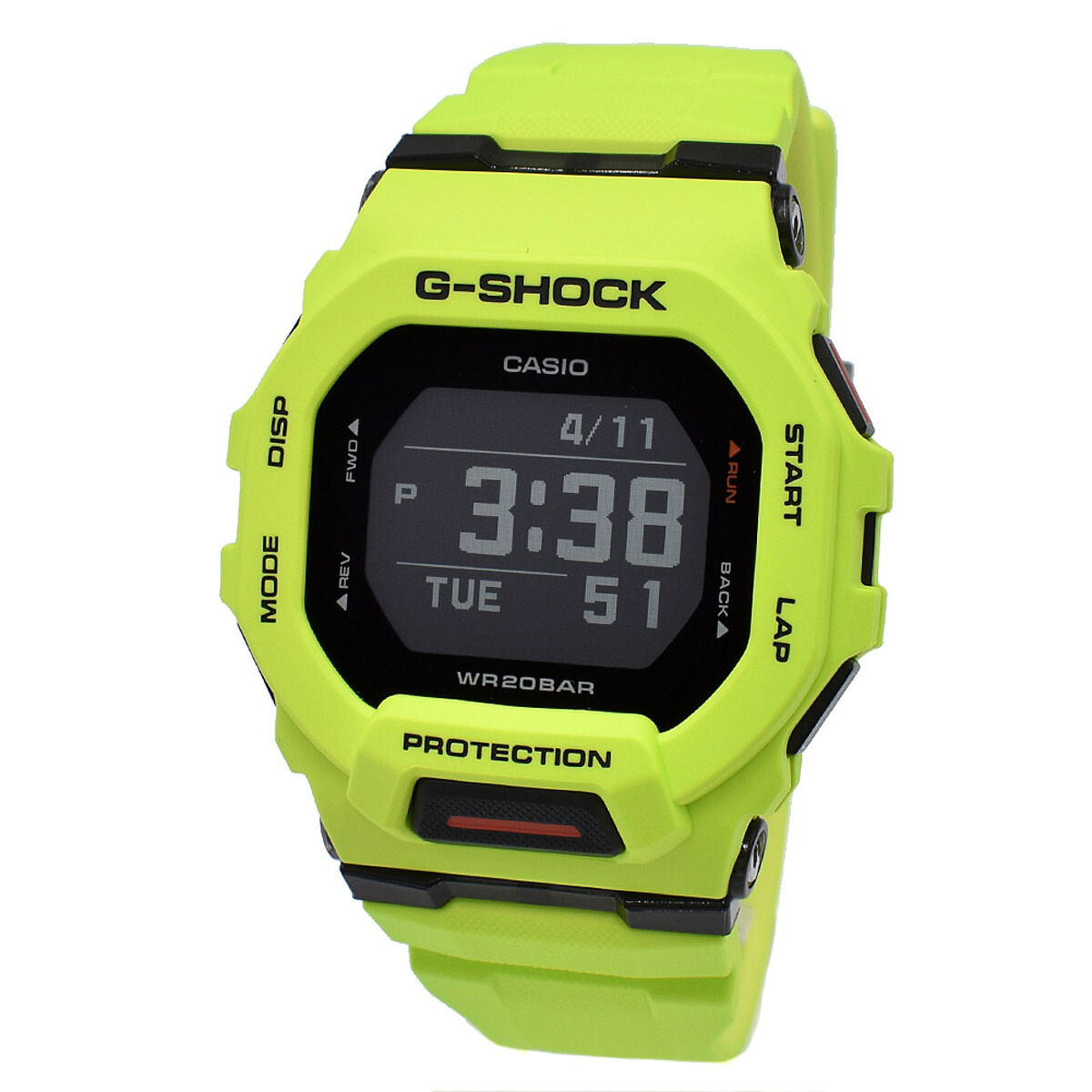 カシオ CASIO 腕時計 G-SHOCK Gショック GBD-200-9 G-SQUAD GBD-200 SERIES デジタル時計 メンズ ブラック液晶+グリーンイエロー 海外正規品|Salada Bowl-おしゃれブランド通販