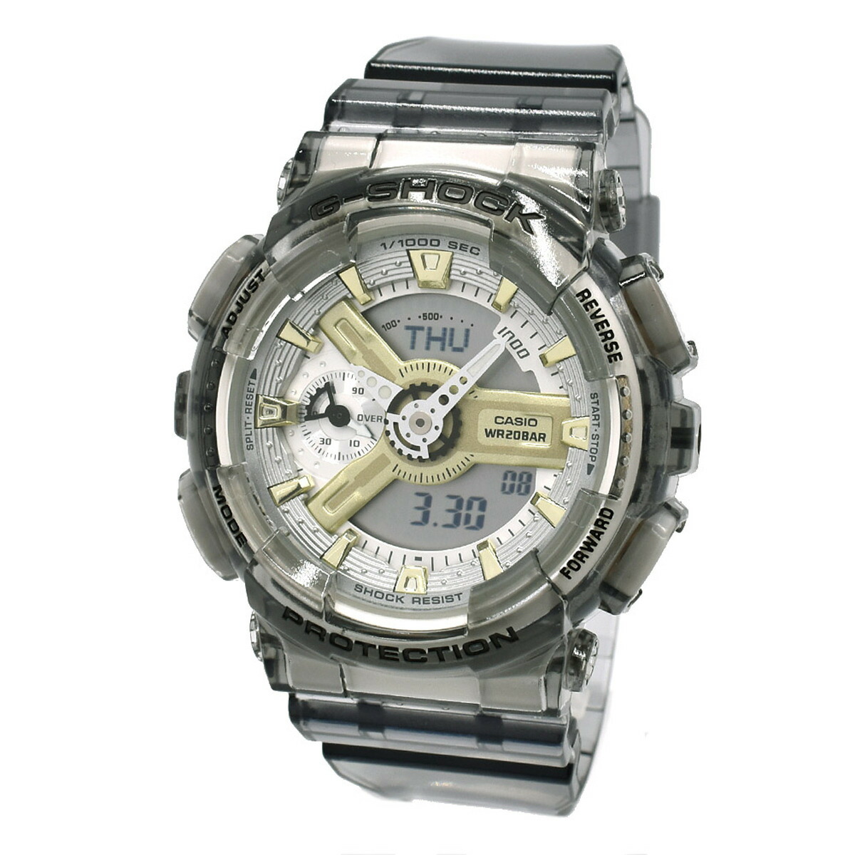カシオ Gショック　 海外モデル GMA-S110GS-3A 新品 GMAS110GS-3A | Transparent Green Analog-digital Women's