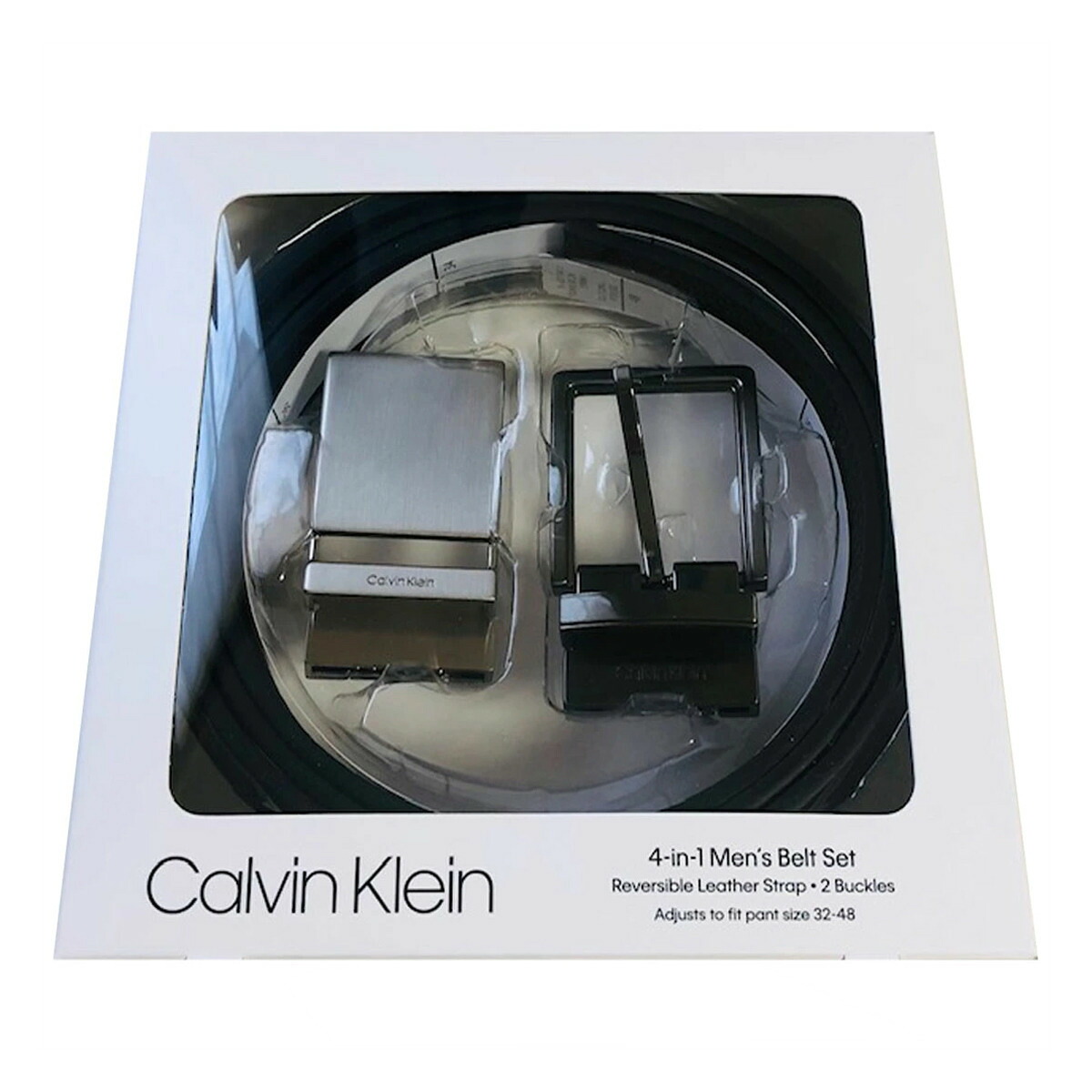 カルバンクライン Calvin Klein(CK) レザー ベルト セット リバーシブル スーツ ビジネス カジュアル 11CK020025 014 メンズ ブラック+ブラウン｜Salada Bowl-おしゃれブランド通販
