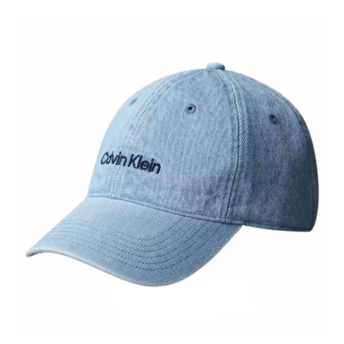 カルバンクライン Calvin Klein(CK) キャップ ベースボールキャップ 帽子 ロゴ エンブロイド デニム 4G5068G 420 メンズ レディース ユニセックス ライトブルー