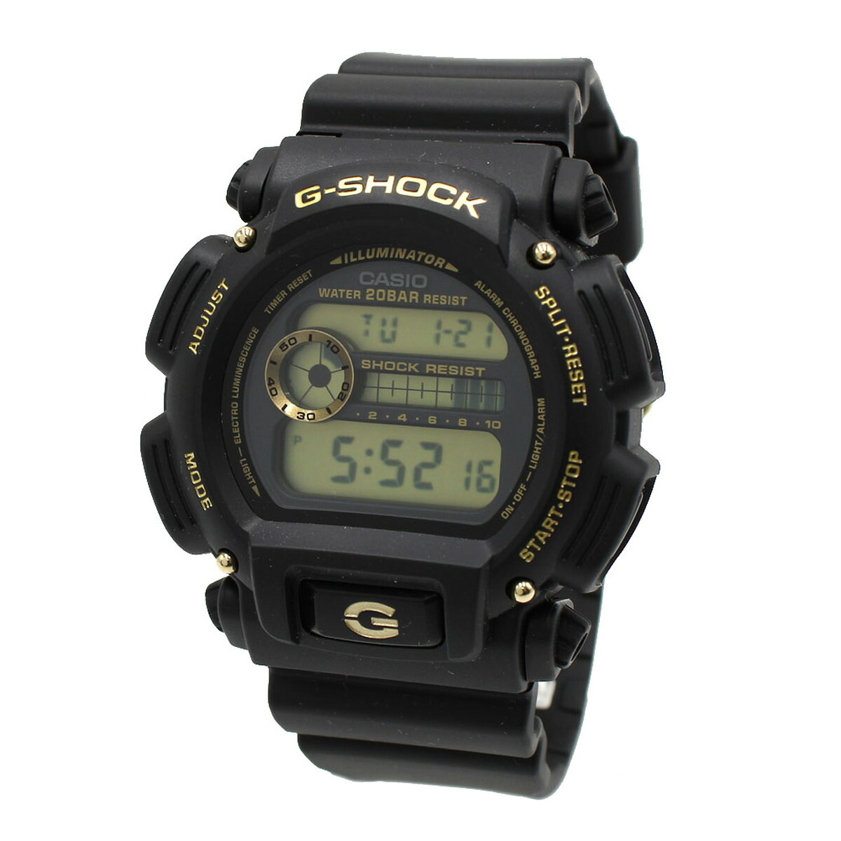 カシオ CASIO G-SHOCK Gショック 腕時計 ウォッチ デジタル DW-9052GBX-1A9DR DIGITAL メンズ レディース ユニセックス ブラック 海外正規品