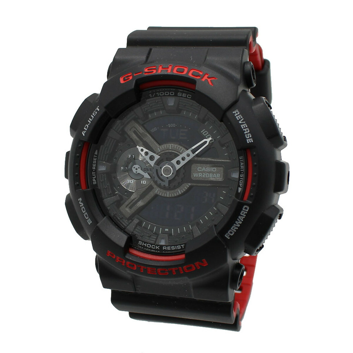 カシオ CASIO G-SHOCK Gショック 腕時計 ウォッチ アナデジ GA-110HR-1ADR ANALOG-DIGITAL メンズ レディース ユニセックス ブラック 海外正規品