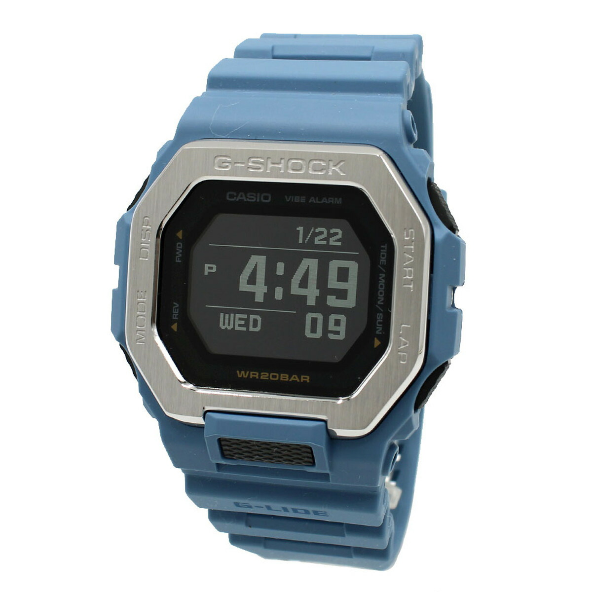 カシオ CASIO G-SHOCK Gショック 腕時計 ウォッチ デジタル GBX-100-2ADR DIGITAL メンズ レディース ユニセックス ブラック+ライトブルー 海外正規品