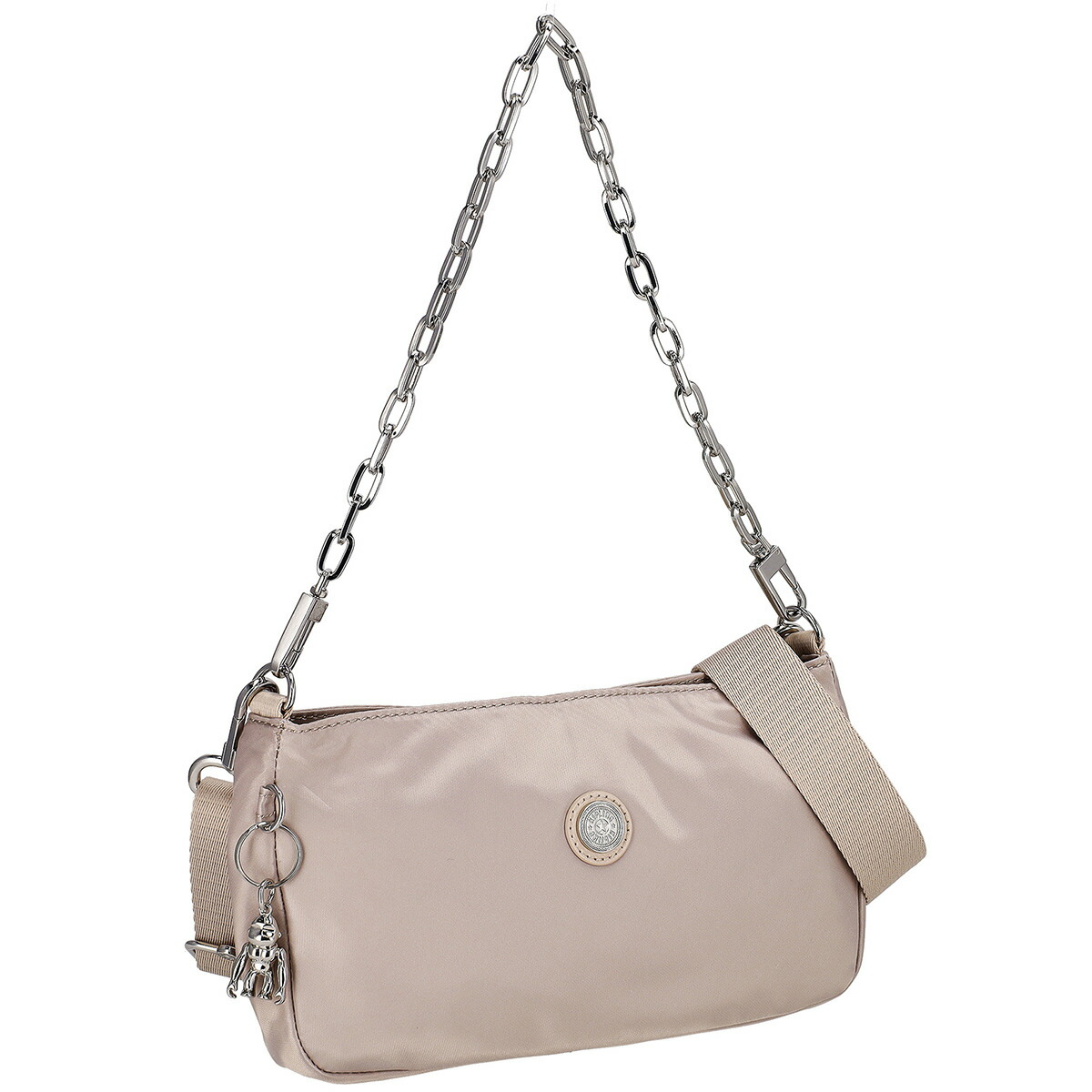 キプリング kipling バッグ 2WAY ショルダーバッグ 肩掛けバッグ 斜め掛けバッグ KI5337 F7A MASHA マーシャ レディース グローサテン ベージュ系