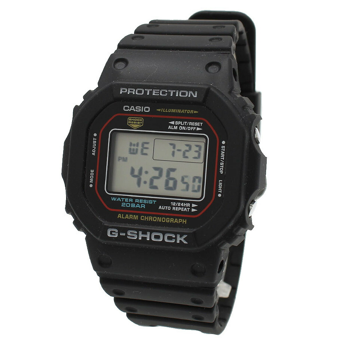 カシオ CASIO Gショック 腕時計 ウォッチ DW-5600RL-1DR 紳士腕時計 レディース腕時計 メンズ レディース ユニセックス ブラック 海外正規品