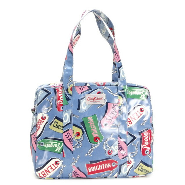 Cath Kidston Kidson Bag Tote Travel Per Large Zip Blue Luggage Tags Las Brand White Birthday Christmas Gift Fashion New