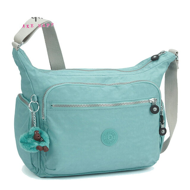 Kipling Shoulder Bag New Also Women S 2 Way Las Light Nylon Blue Gabbie L Bl Starlight A4 Size