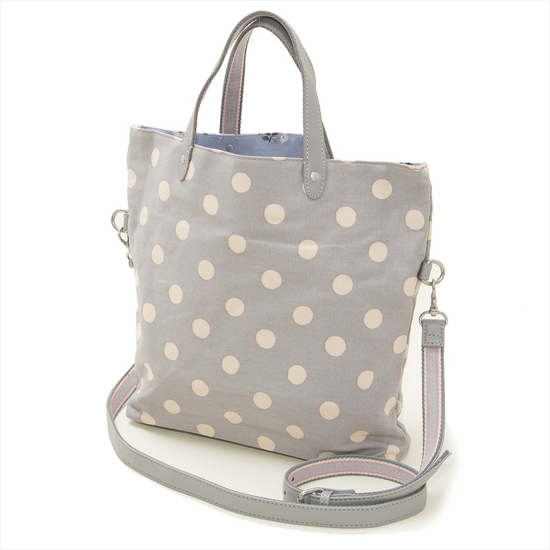 button spot reversible cross body