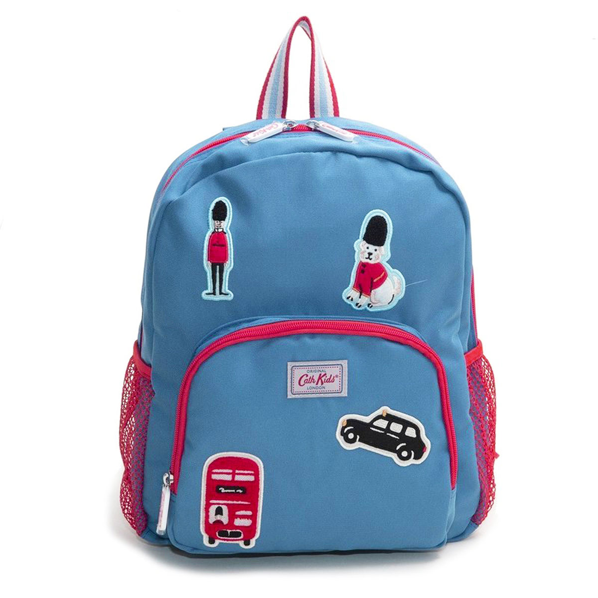 保証書付 キャスキッドソン Cath Kidston リュック 子供用 Kids Classic Large Rucksack With Badges キッズ クラシック ラージ リュックサック バックパック London Blue London Badges ブルー系 レッドw 公式店舗 Www Qallwahotels Com