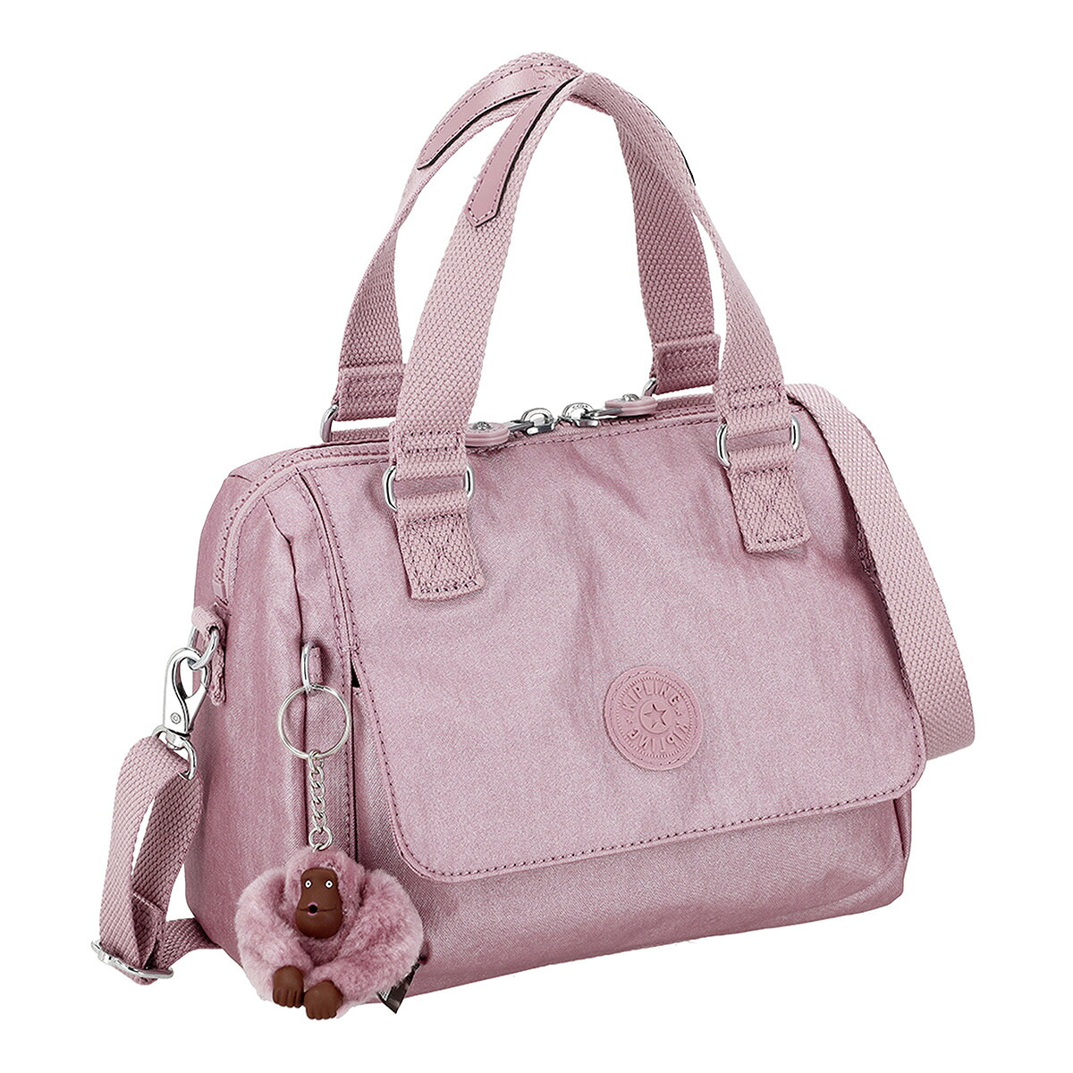 キプリング kipling バッグ 2way ハンドバッグ トートバッグ 手提げ ショルダーバッグ 斜め掛けバッグ KI0102 9GL CARALISA カラリサ レディース ピンク|Salada Bowl-おしゃれブランド通販