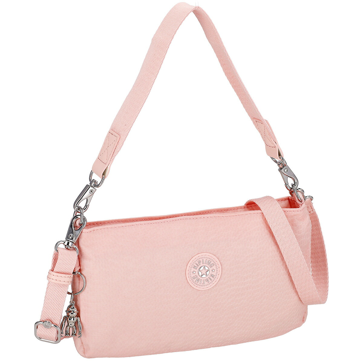 キプリング kipling バッグ 2WAY ミニバッグ ショルダーバッグ 肩掛けバッグ 斜め掛けバッグ KI3256 L86 MASHA マーシャ レディース スプリングローズエンボス ピンク｜Salada Bowl-おしゃれブランド通販