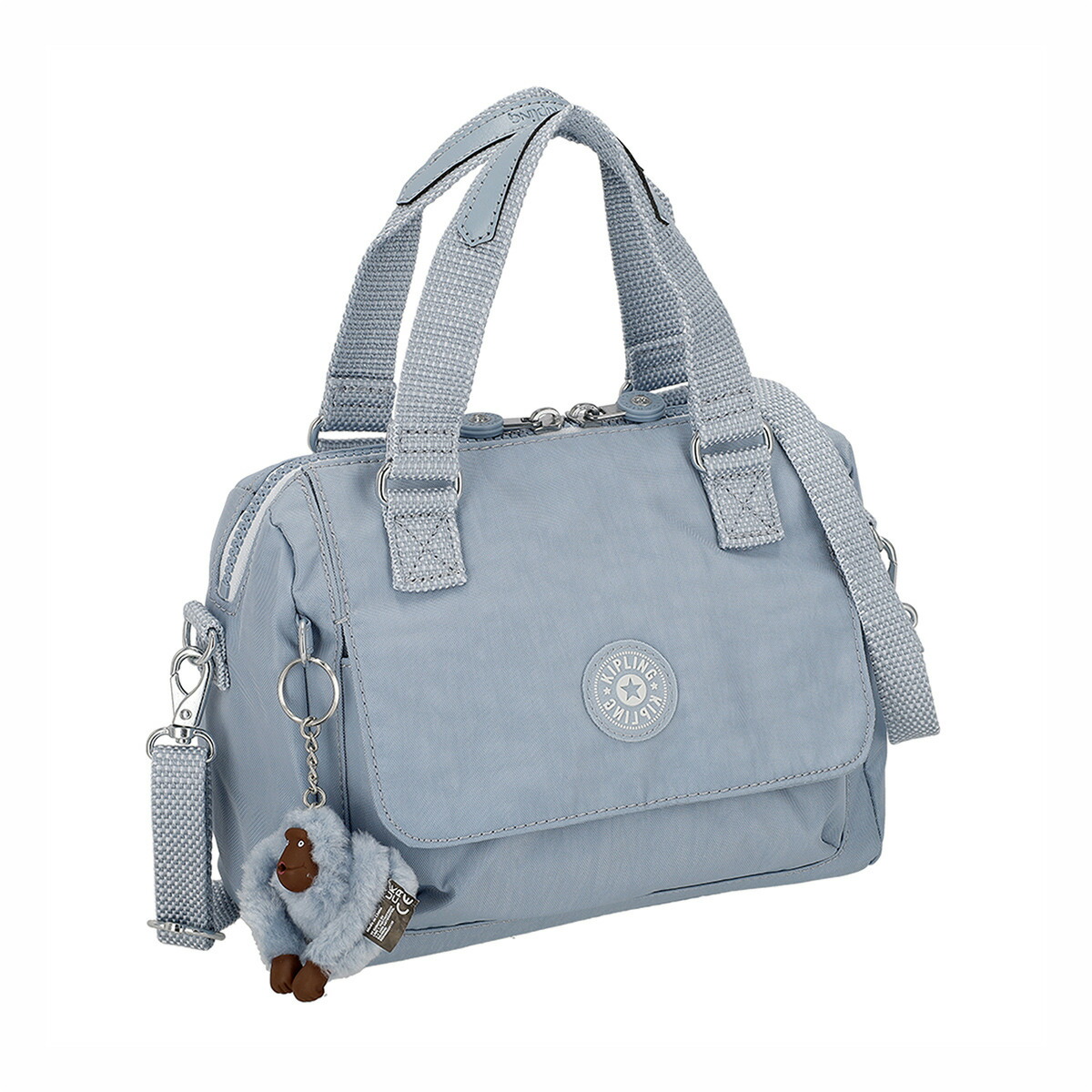 キプリング kipling バッグ 2WAY ハンドバッグ トートバッグ 手提げ ショルダーバッグ 肩掛けバッグ 斜め掛けバッグ ZEVA ゼヴァ KI3647 1QR レディース ライトブルー|Salada Bowl-おしゃれブランド通販