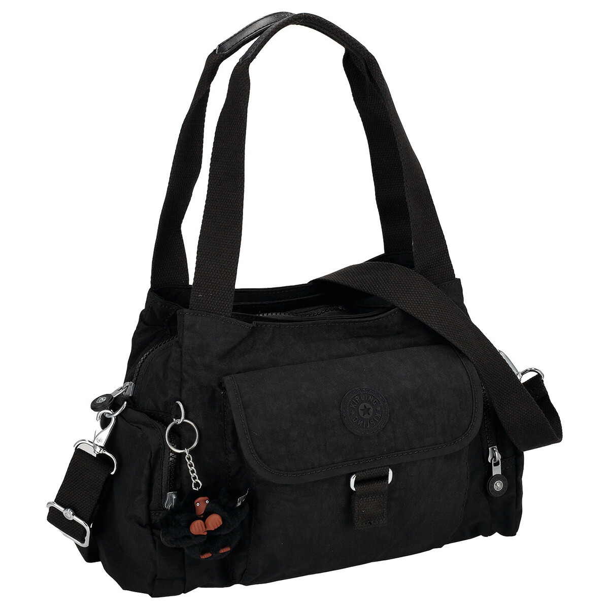 キプリング kipling バッグ 2WAY ショルダーバッグ 肩掛けバッグ 斜め掛けバッグ KI4189 0DH FELIX LU フェリックス レディース ブラックトナル｜Salada Bowl-おしゃれブランド通販