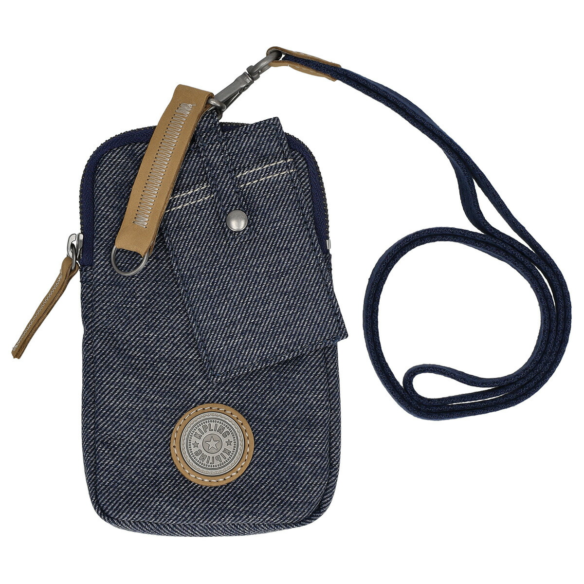 キプリング kipling バッグ ミニ ショルダーバッグ 斜め掛けバッグ スマホショルダー KI7102 W52 レディース DEEP DENIM ディープデニム デニムブルー