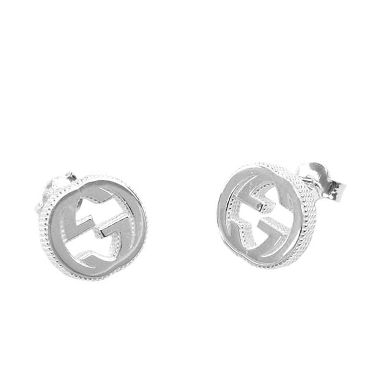 訳ありセール格安 楽天市場 グッチ Gucci ピアス J8400 8106 Stud Earrings With Interlocking G Motif In St スタッド イヤリング ウィズ インターロッキング G モチーフ シルバー Salada Bowl おしゃれブランド通販 新しい到着 Moodle Sl