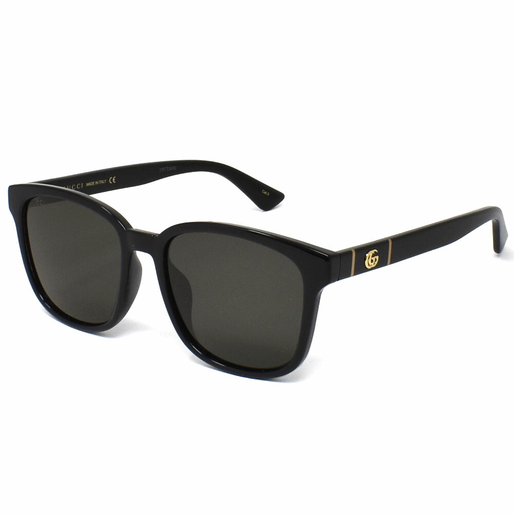 グッチ GUCCI 黒眼鏡 GG0637SK-001 黒いこと 薄墨色 メンズ レディース ユニ一発やる UVとり捨てる