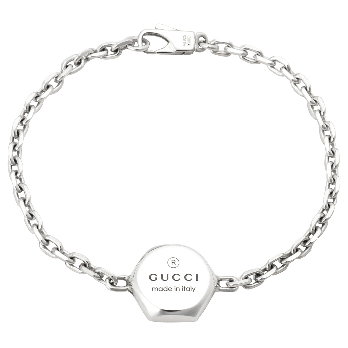 ギフト♪【国内発送★GUCCI】GG パターン ブレスレット GG パターン ブレスレットブラック レザー | GUCCI公式
