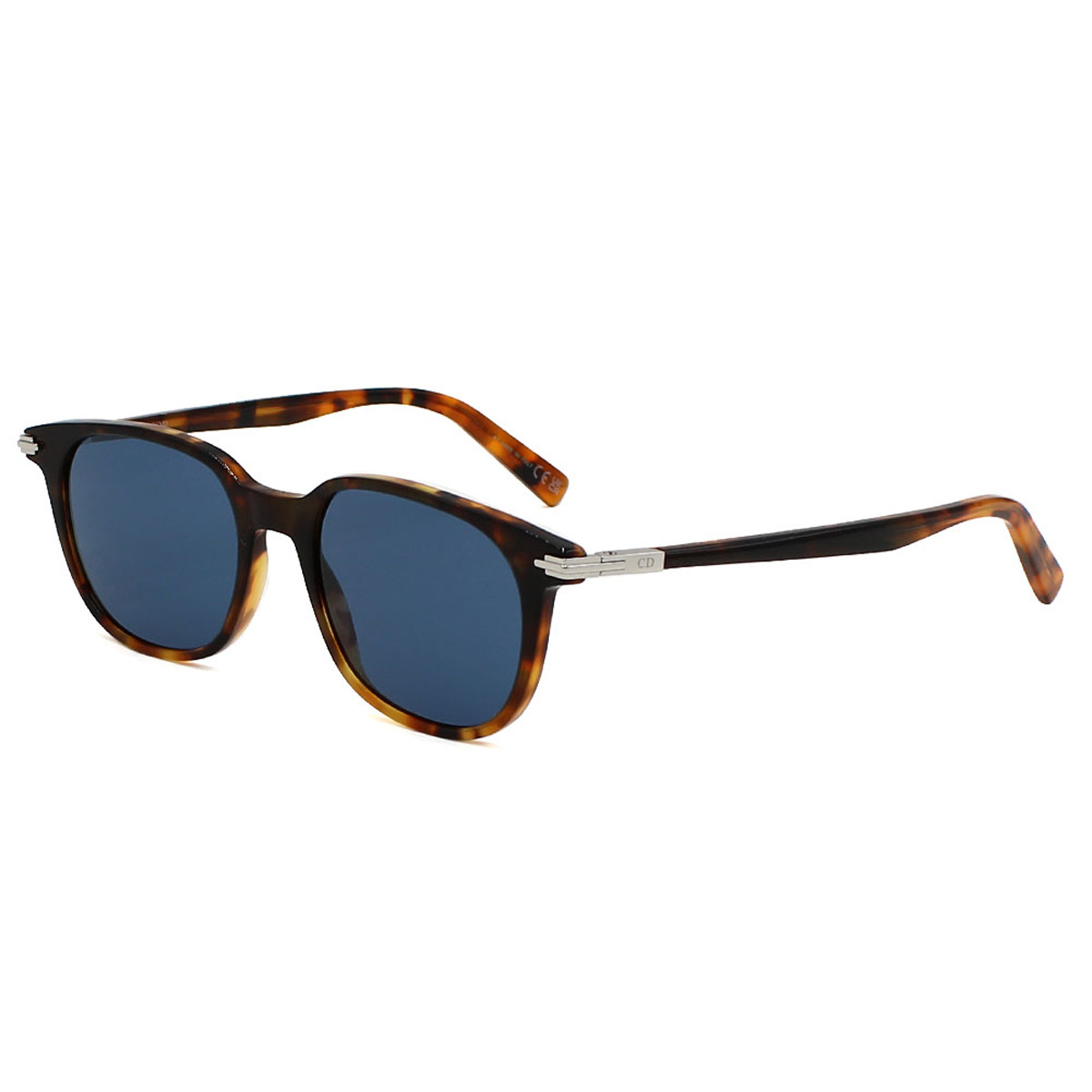 クリスチャンディオール Christian Dior サングラス アイウェア グローバルフィット UVカット ウェリントン DIORBLACKSUIT-S12I-18B0-52 メンズ ハバナ+ブルー