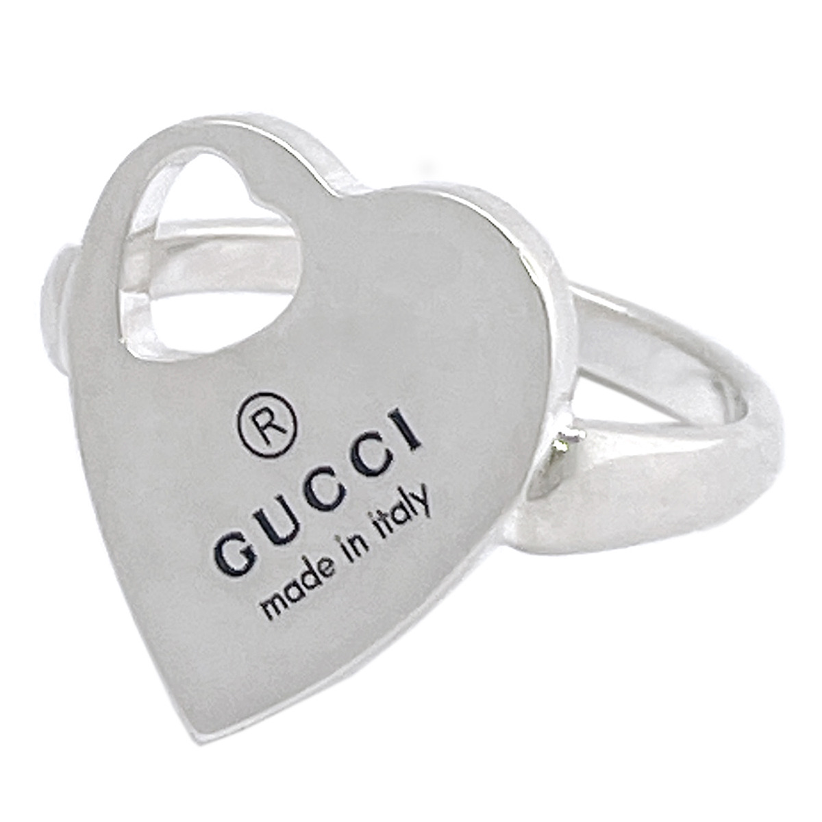 【GUCCI】アラベスク　ハート　フローラ　リング　9号 楽天市場】GUCCI グッチロゴ刻印ハート＆花フローラル