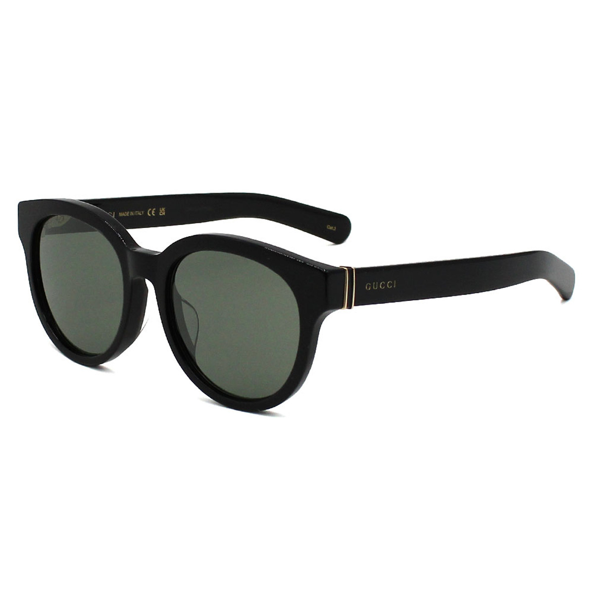 グッチ GUCCI サングラス アジアンフィット アイウェア GG1511SK-001 ボストン メンズ レディース ユニセックス ブラック+グレー