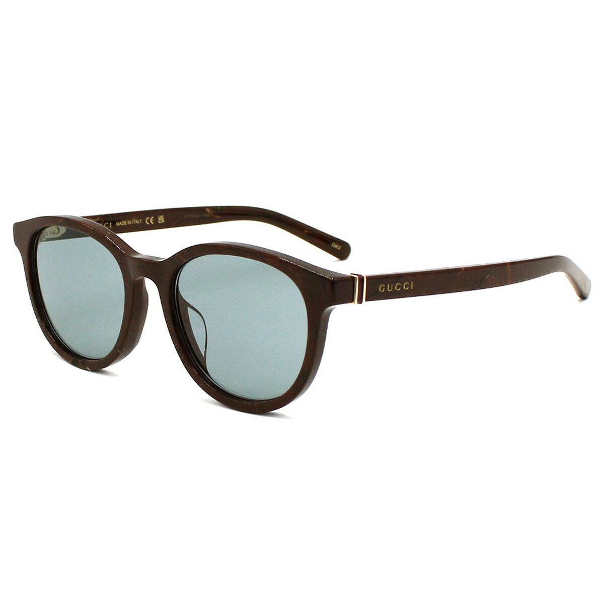 グッチ GUCCI サングラス アイウェア アジアンフィット GG1674SK-003 ボストン型 メンズ レディース ユニセックス ブラウン+グレー 国内正規品