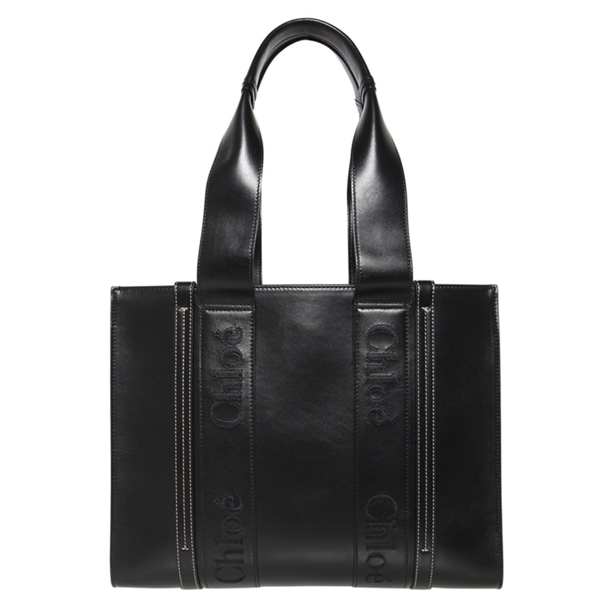 クロエ Chloe バッグ ハンドバッグ トートバッグ 手提げ CHC23US383 I60 001 レディース ブラック 本革 レザー
