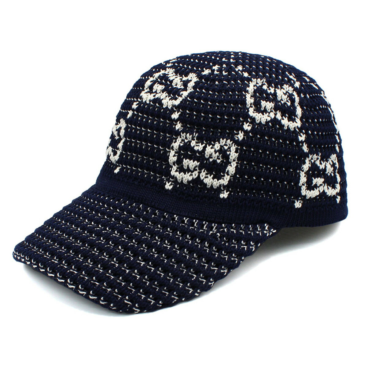 GUCCI 2022SS GGデニム ベースボールキャップ 816450_3HA7U_4265_001_100_0000